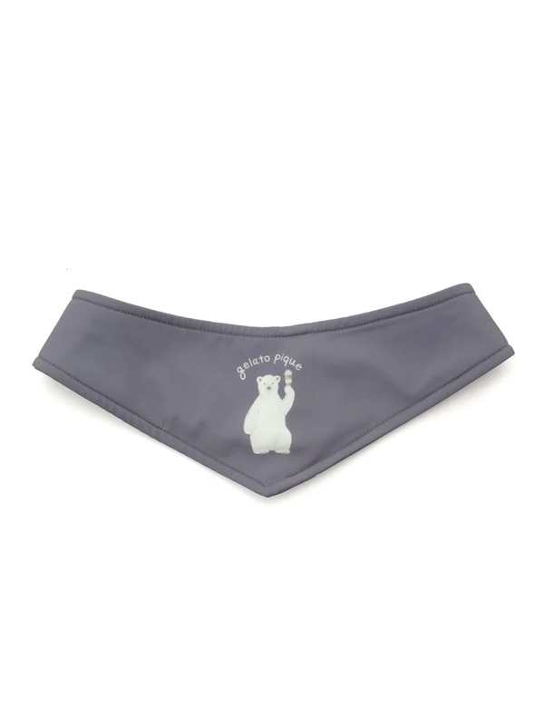 gelato pique（ジェラートピケ）【CAT&DOG】【販路限定商品】シロクマ柄保冷剤入れバンダナ｜全3色