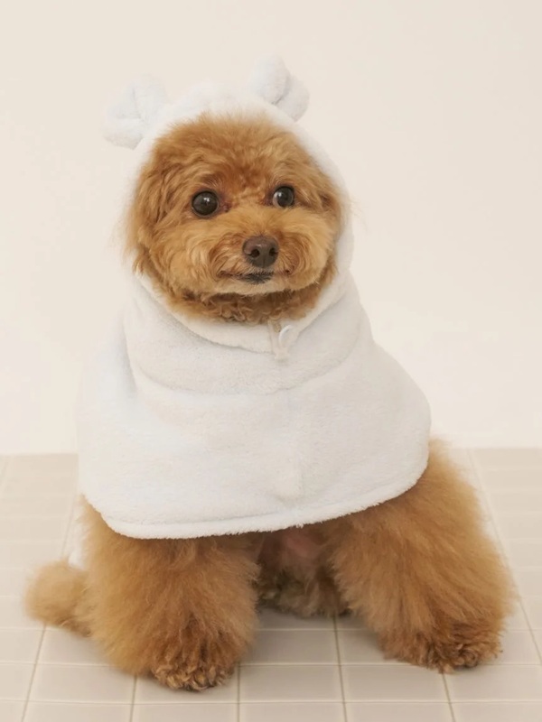 gelato pique（ジェラートピケ）【CAT&DOG】【販路限定商品】マイクロファイバーガウン｜全2色