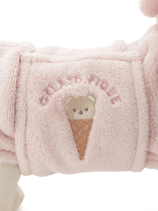 gelato pique（ジェラートピケ）【CAT&DOG】【販路限定商品】マイクロファイバーガウン｜全2色