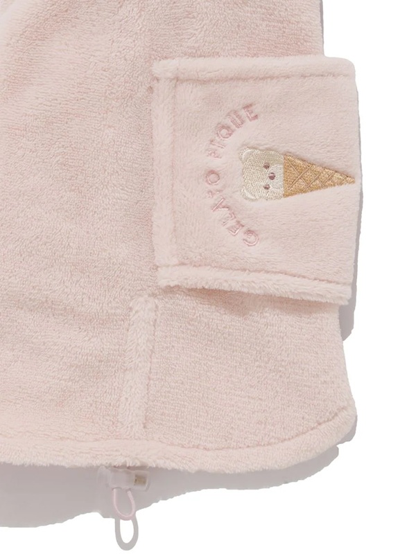 gelato pique（ジェラートピケ）【CAT&DOG】【販路限定商品】マイクロファイバーガウン｜全2色