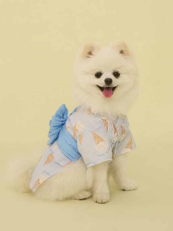 gelato pique（ジェラートピケ）【CAT&DOG】【販路限定商品】浴衣｜全4色