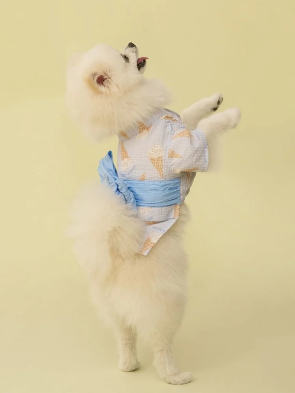 gelato pique（ジェラートピケ）【CAT&DOG】【販路限定商品】浴衣｜全4色