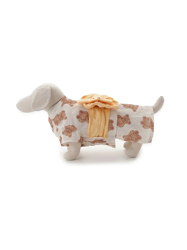gelato pique（ジェラートピケ）【CAT&DOG】【販路限定商品】ダックスフンド浴衣｜全4色