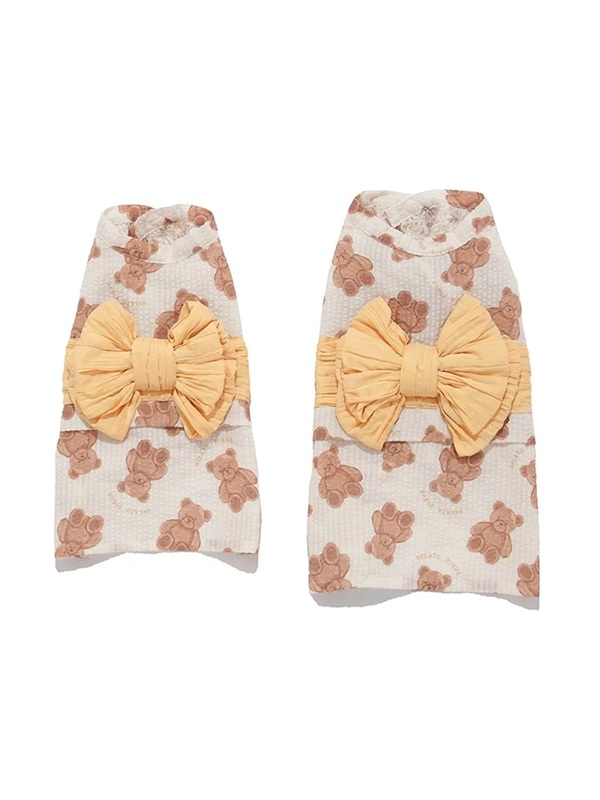 gelato pique（ジェラートピケ）【CAT&DOG】【販路限定商品】ダックスフンド浴衣｜全4色