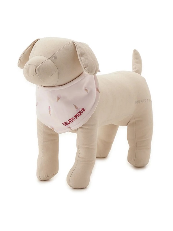 gelato pique（ジェラートピケ）【CAT&DOG】【販路限定商品】アイス柄保冷剤入れバンダナ｜全2色