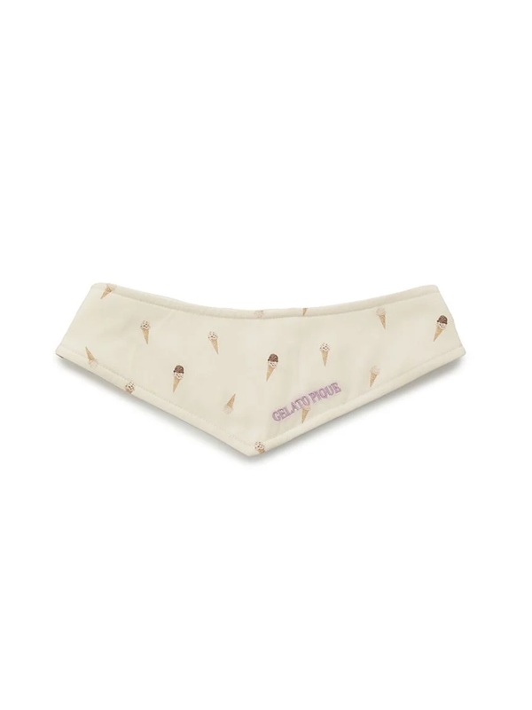 gelato pique（ジェラートピケ）【CAT&DOG】【販路限定商品】アイス柄保冷剤入れバンダナ｜全2色
