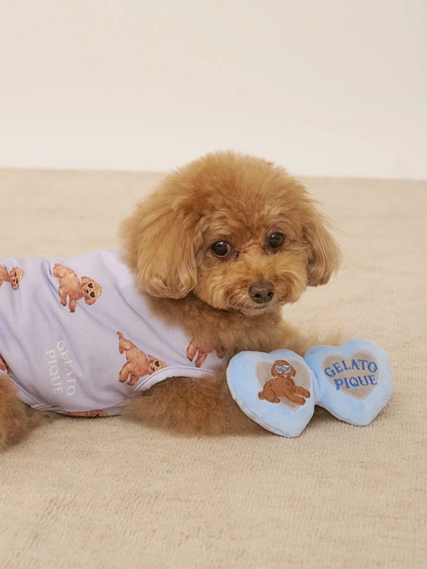 gelato pique（ジェラートピケ）【CAT&DOG】【販路限定商品】【接触冷感】サマープードル柄プルオーバー｜全3色