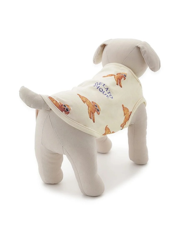gelato pique（ジェラートピケ）【CAT&DOG】【販路限定商品】【接触冷感】サマープードル柄プルオーバー｜全3色