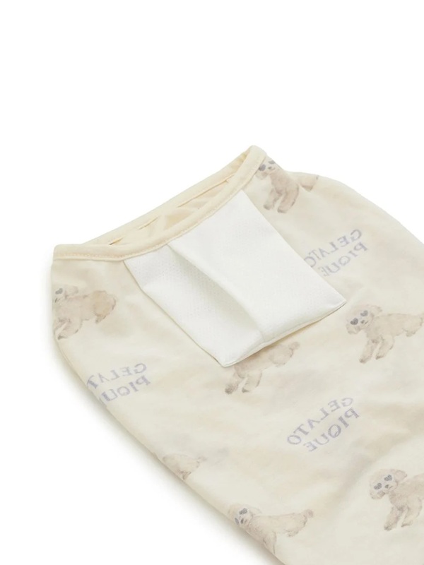 gelato pique（ジェラートピケ）【CAT&DOG】【販路限定商品】【接触冷感】サマープードル柄プルオーバー｜全3色