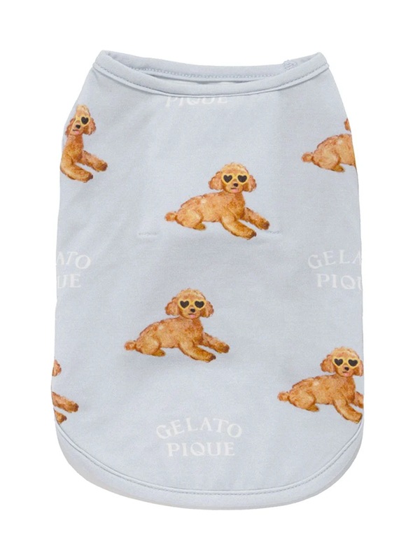 gelato pique（ジェラートピケ）【CAT&DOG】【販路限定商品】【接触冷感】サマープードル柄プルオーバー｜全3色