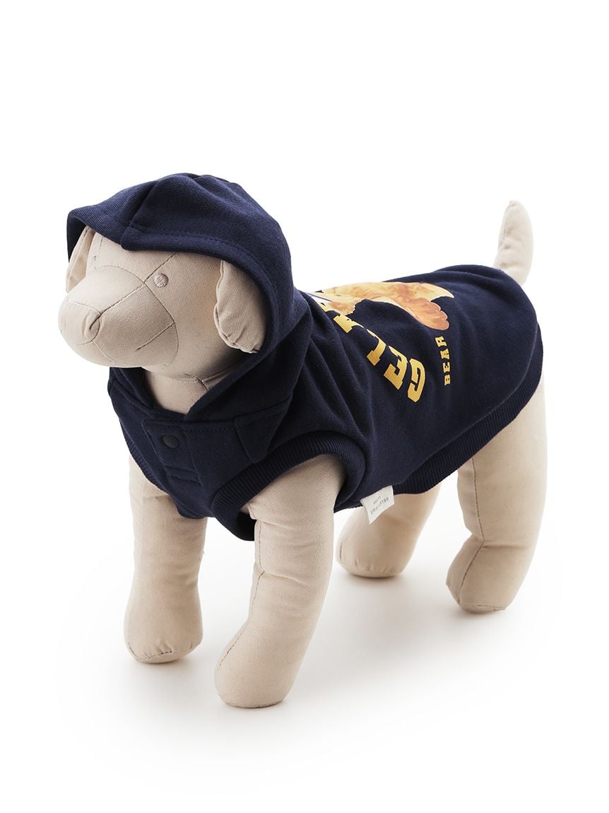 gelato pique（ジェラートピケ）【CAT&DOG】【販路限定商品】スポーティーベア裏毛プルオーバー｜全3色