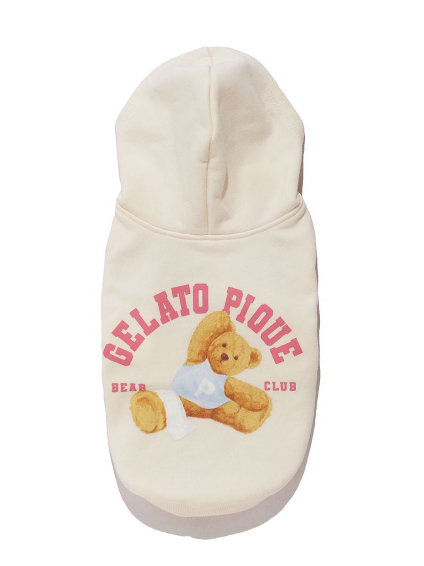 gelato pique（ジェラートピケ）【CAT&DOG】【販路限定商品】スポーティーベア裏毛プルオーバー｜全3色