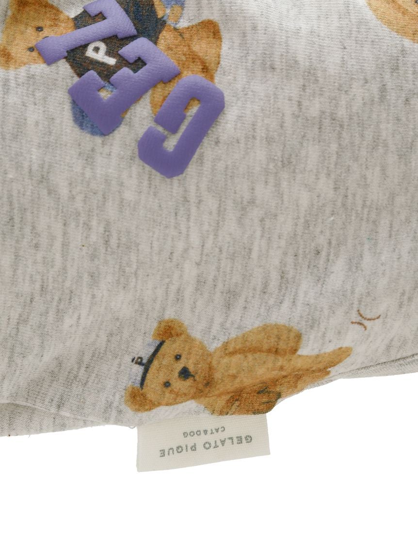 gelato pique（ジェラートピケ）【CAT&DOG】【販路限定商品】スポーティーベア柄カットソープルオーバー｜全2色
