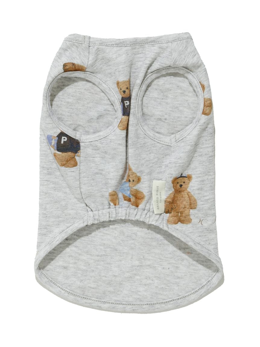 gelato pique（ジェラートピケ）【CAT&DOG】【販路限定商品】スポーティーベア柄カットソープルオーバー｜全2色