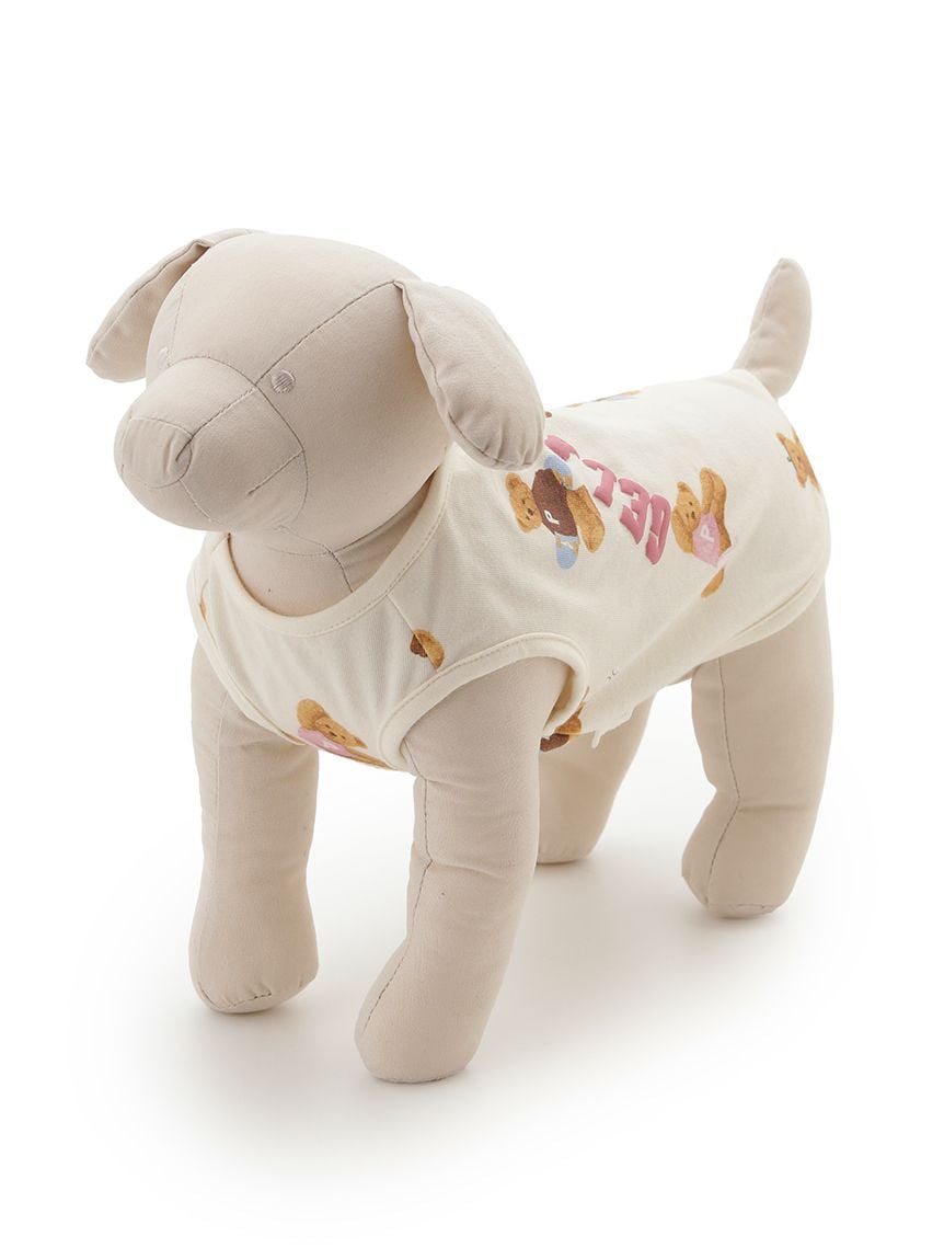 gelato pique（ジェラートピケ）【CAT&DOG】【販路限定商品】スポーティーベア柄カットソープルオーバー｜全2色