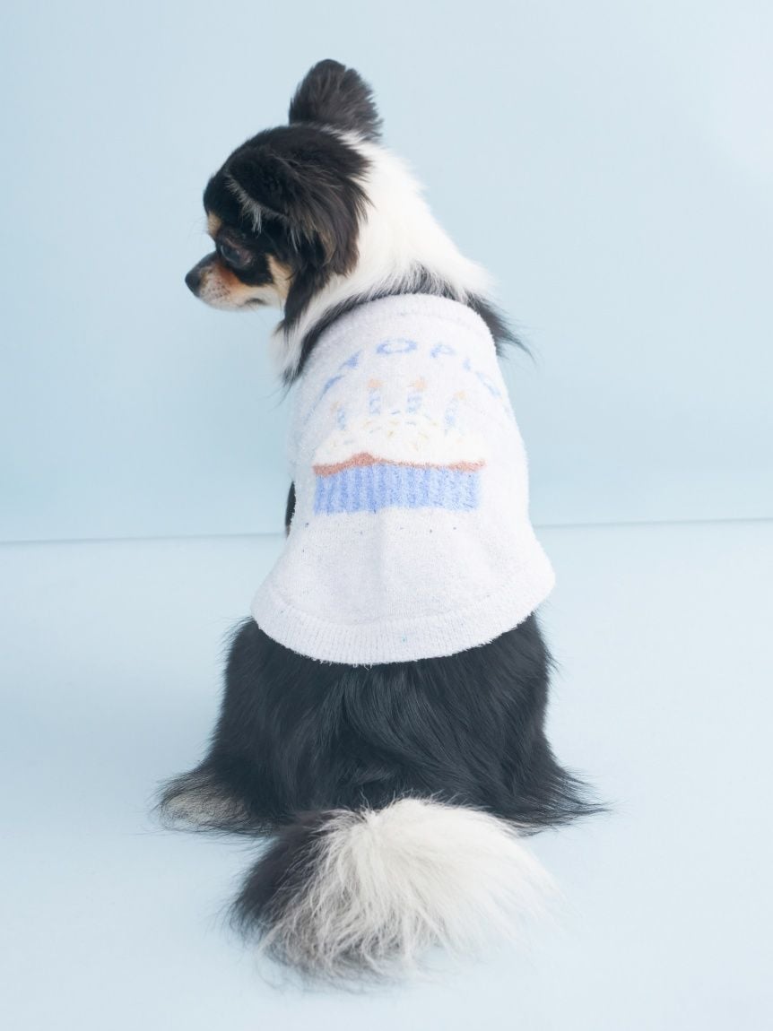 gelato pique（ジェラートピケ）【CAT&DOG】【販路限定商品】スムーズィーカップケーキジャガードプルオーバー｜全3色