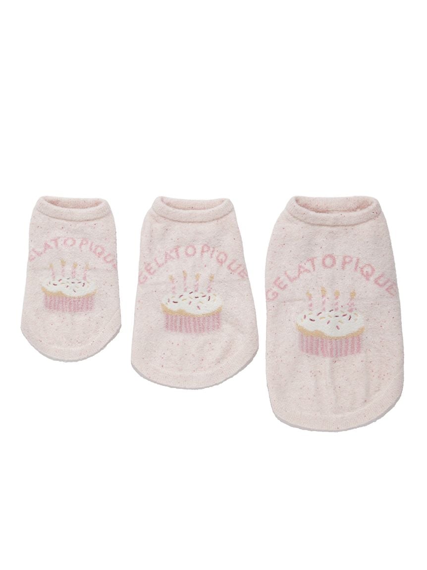 gelato pique（ジェラートピケ）【CAT&DOG】【販路限定商品】スムーズィーカップケーキジャガードプルオーバー｜全3色