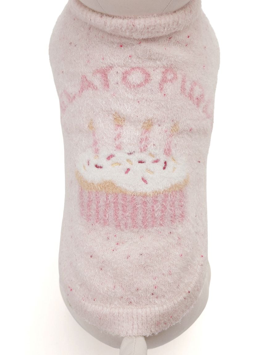 gelato pique（ジェラートピケ）【CAT&DOG】【販路限定商品】スムーズィーカップケーキジャガードプルオーバー｜全3色