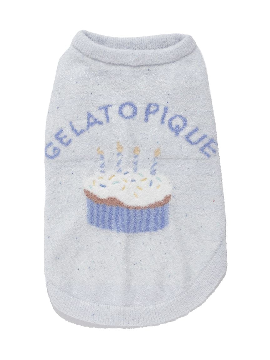 gelato pique（ジェラートピケ）【CAT&DOG】【販路限定商品】スムーズィーカップケーキジャガードプルオーバー｜全3色