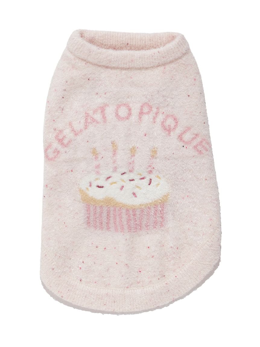 gelato pique（ジェラートピケ）【CAT&DOG】【販路限定商品】スムーズィーカップケーキジャガードプルオーバー｜全3色
