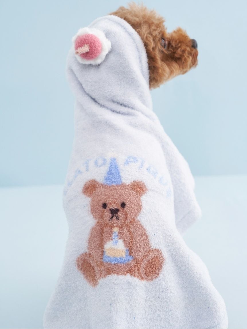 gelato pique（ジェラートピケ）【CAT&DOG】【販路限定商品】【BIRTHDAY】スムーズィーケープ｜全3色
