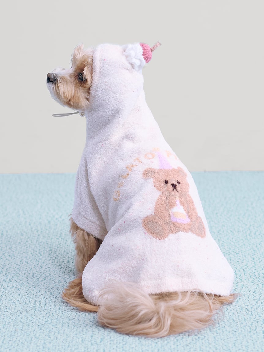 gelato pique（ジェラートピケ）【CAT&DOG】【販路限定商品】【BIRTHDAY】スムーズィーケープ｜全3色