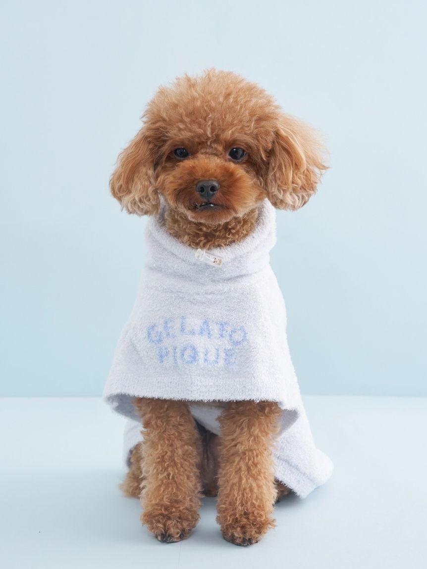 gelato pique（ジェラートピケ）【CAT&DOG】【販路限定商品】【BIRTHDAY】スムーズィーケープ｜全3色