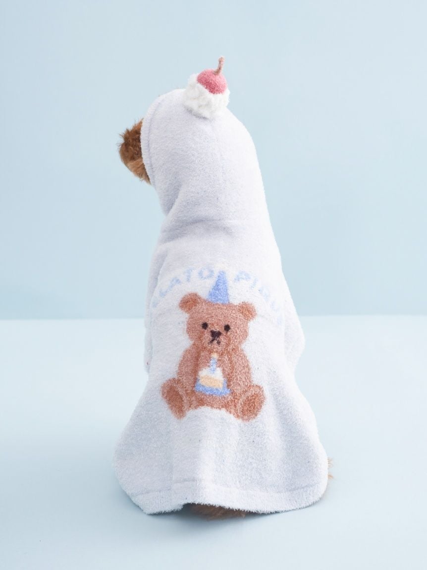 gelato pique（ジェラートピケ）【CAT&DOG】【販路限定商品】【BIRTHDAY】スムーズィーケープ｜全3色