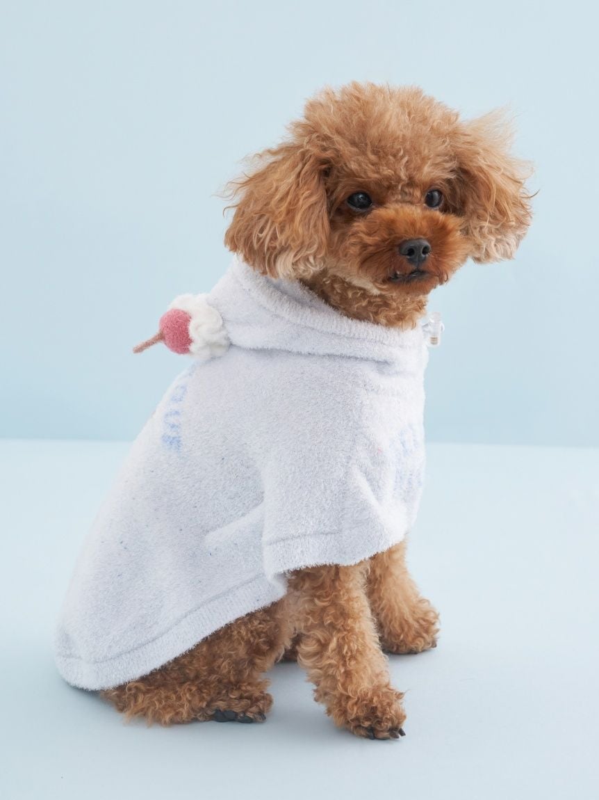 gelato pique（ジェラートピケ）【CAT&DOG】【販路限定商品】【BIRTHDAY】スムーズィーケープ｜全3色