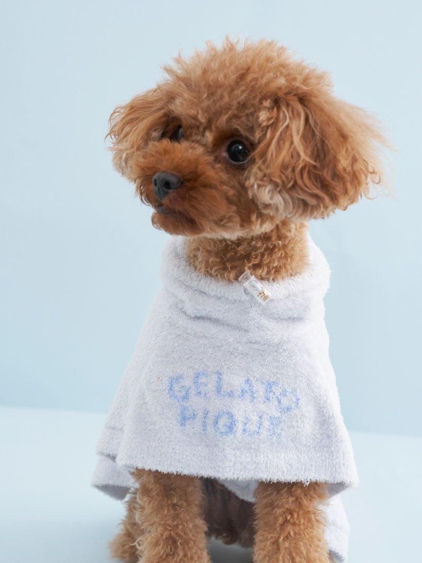 gelato pique（ジェラートピケ）【CAT&DOG】【販路限定商品】【BIRTHDAY】スムーズィーケープ｜全3色