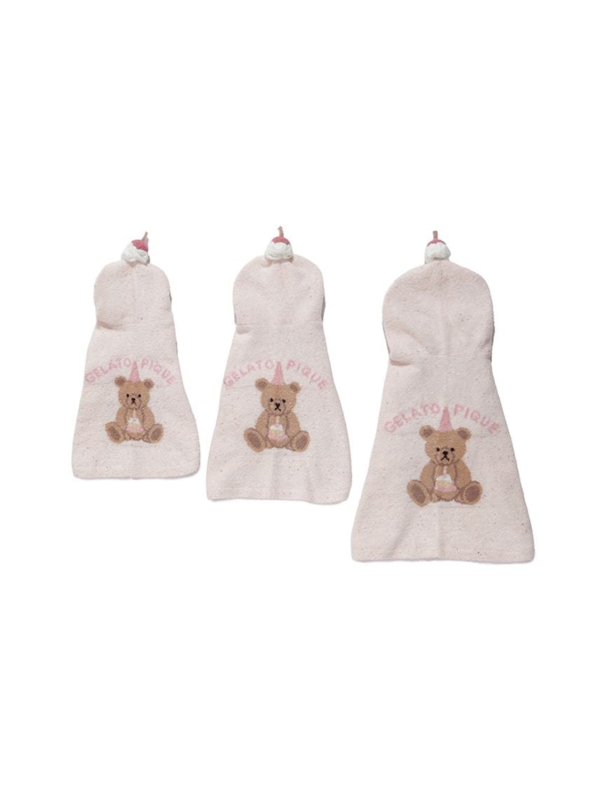 gelato pique（ジェラートピケ）【CAT&DOG】【販路限定商品】【BIRTHDAY】スムーズィーケープ｜全3色