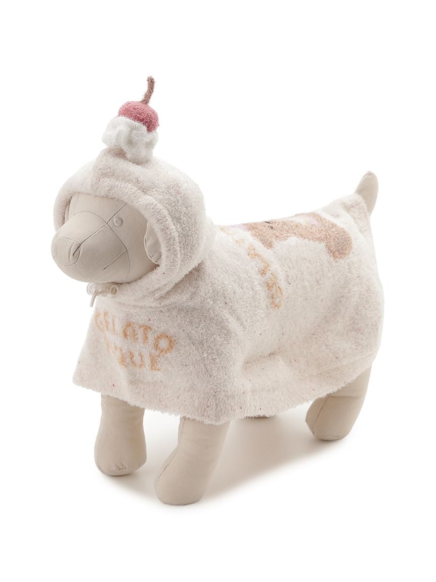 gelato pique（ジェラートピケ）【CAT&DOG】【販路限定商品】【BIRTHDAY】スムーズィーケープ｜全3色