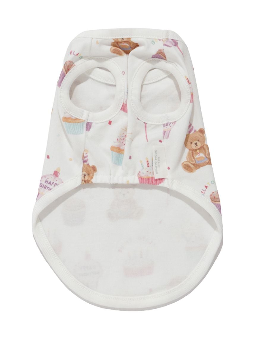 gelato pique（ジェラートピケ）【CAT&DOG】【販路限定商品】【BIRTHDAY】バースデー柄プルオーバー
