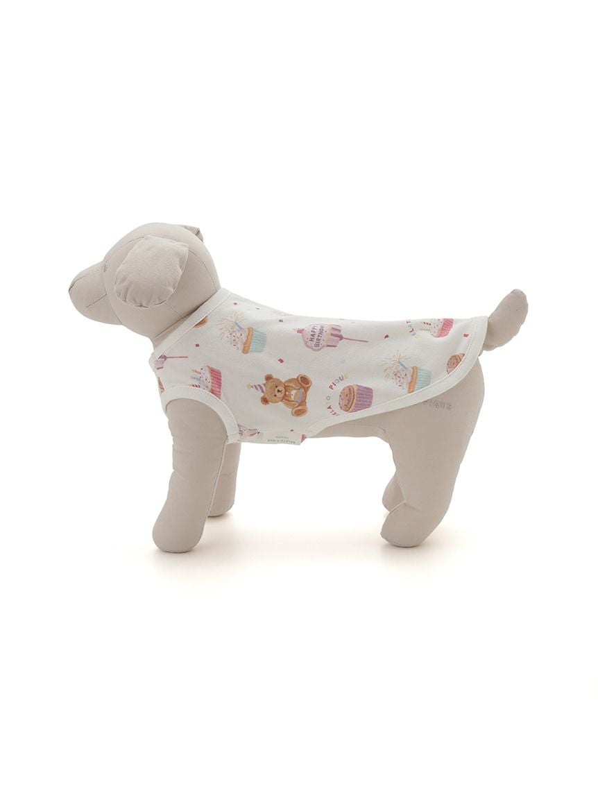 gelato pique（ジェラートピケ）【CAT&DOG】【販路限定商品】【BIRTHDAY】バースデー柄プルオーバー