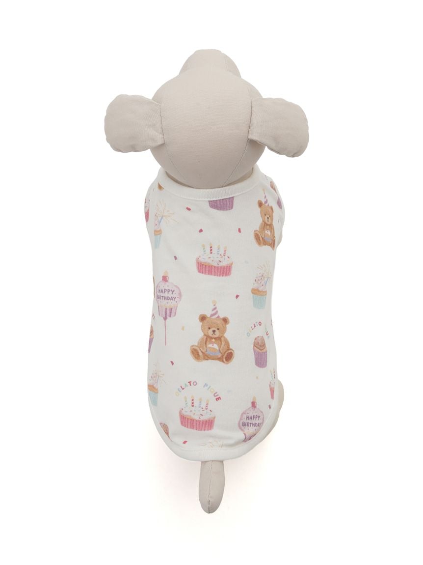 gelato pique（ジェラートピケ）【CAT&DOG】【販路限定商品】【BIRTHDAY】バースデー柄プルオーバー