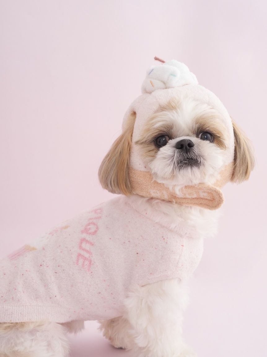 gelato pique（ジェラートピケ）【CAT&DOG】【販路限定商品】【BIRTHDAY】カップケーキハット