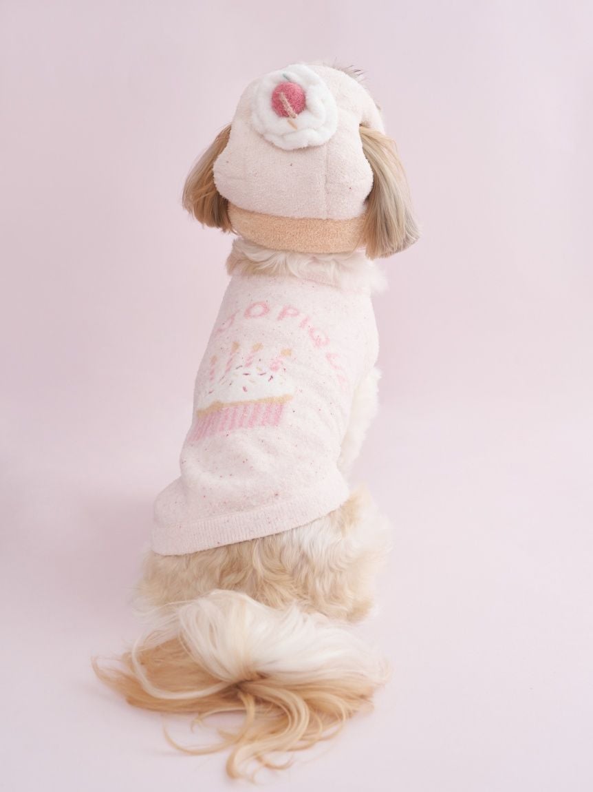 gelato pique（ジェラートピケ）【CAT&DOG】【販路限定商品】【BIRTHDAY】カップケーキハット