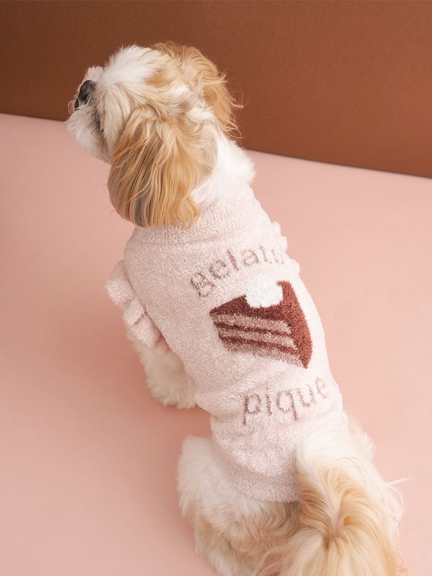 gelato pique（ジェラートピケ）【CAT&DOG】【販路限定商品】オータムケーキジャガードプルオーバー｜全3色
