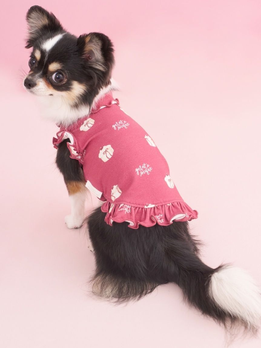 gelato pique（ジェラートピケ）【CAT&DOG】【販路限定商品】オータムケーキ柄プルオーバー｜全3色