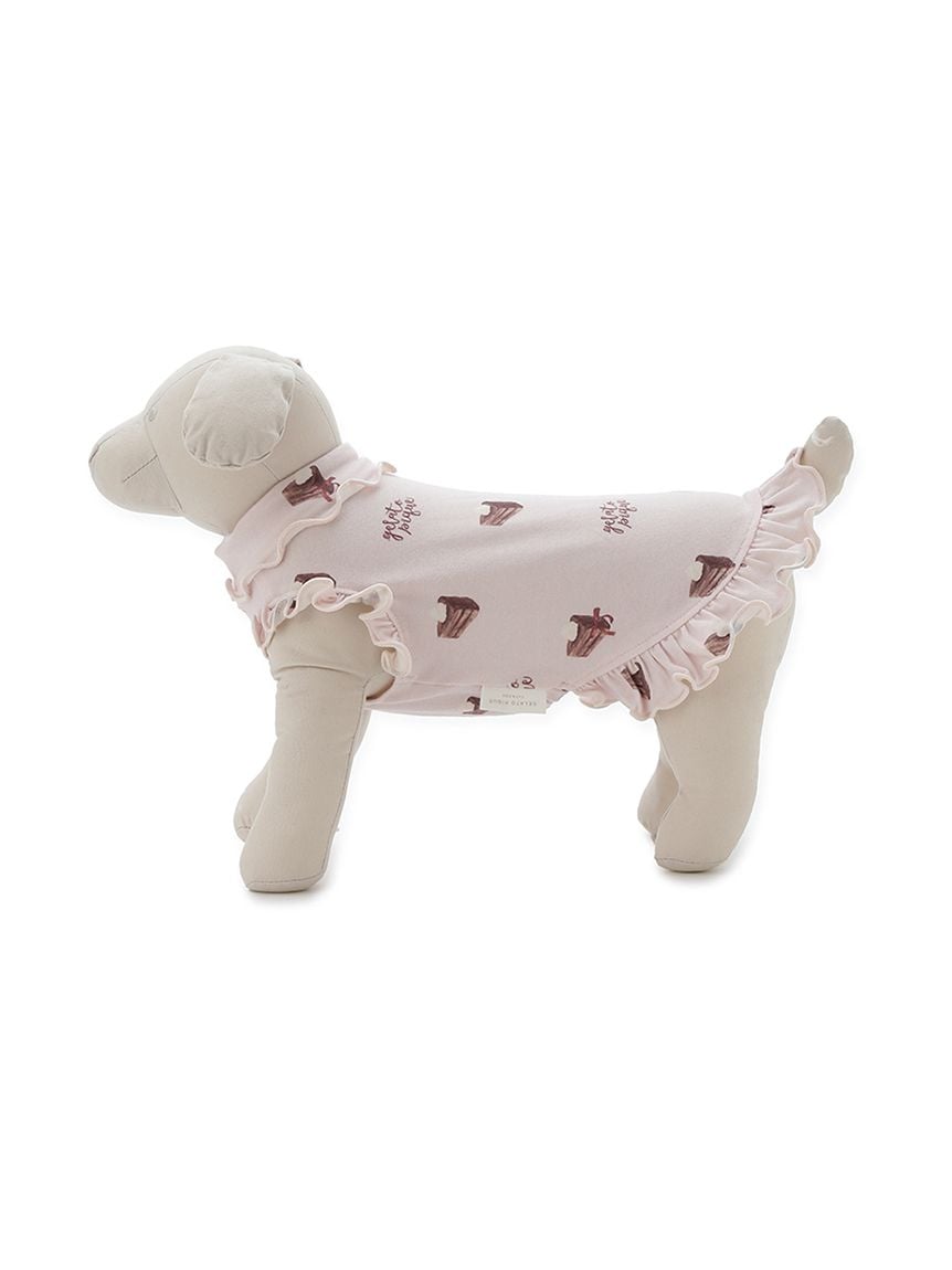 gelato pique（ジェラートピケ）【CAT&DOG】【販路限定商品】オータムケーキ柄プルオーバー｜全3色