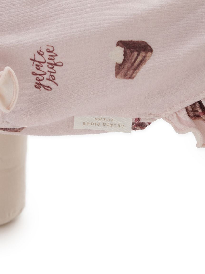 gelato pique（ジェラートピケ）【CAT&DOG】【販路限定商品】オータムケーキ柄プルオーバー｜全3色