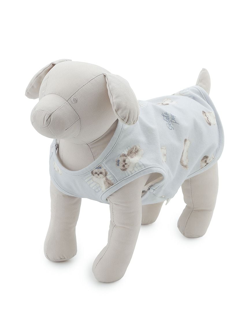 gelato pique（ジェラートピケ）【CAT&DOG】【販路限定商品】シーズー柄プルオーバー ｜全2色