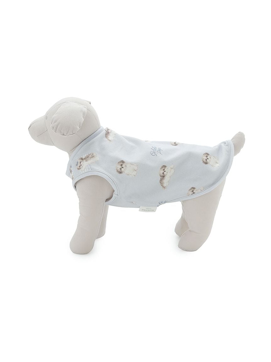 gelato pique（ジェラートピケ）【CAT&DOG】【販路限定商品】シーズー柄プルオーバー ｜全2色