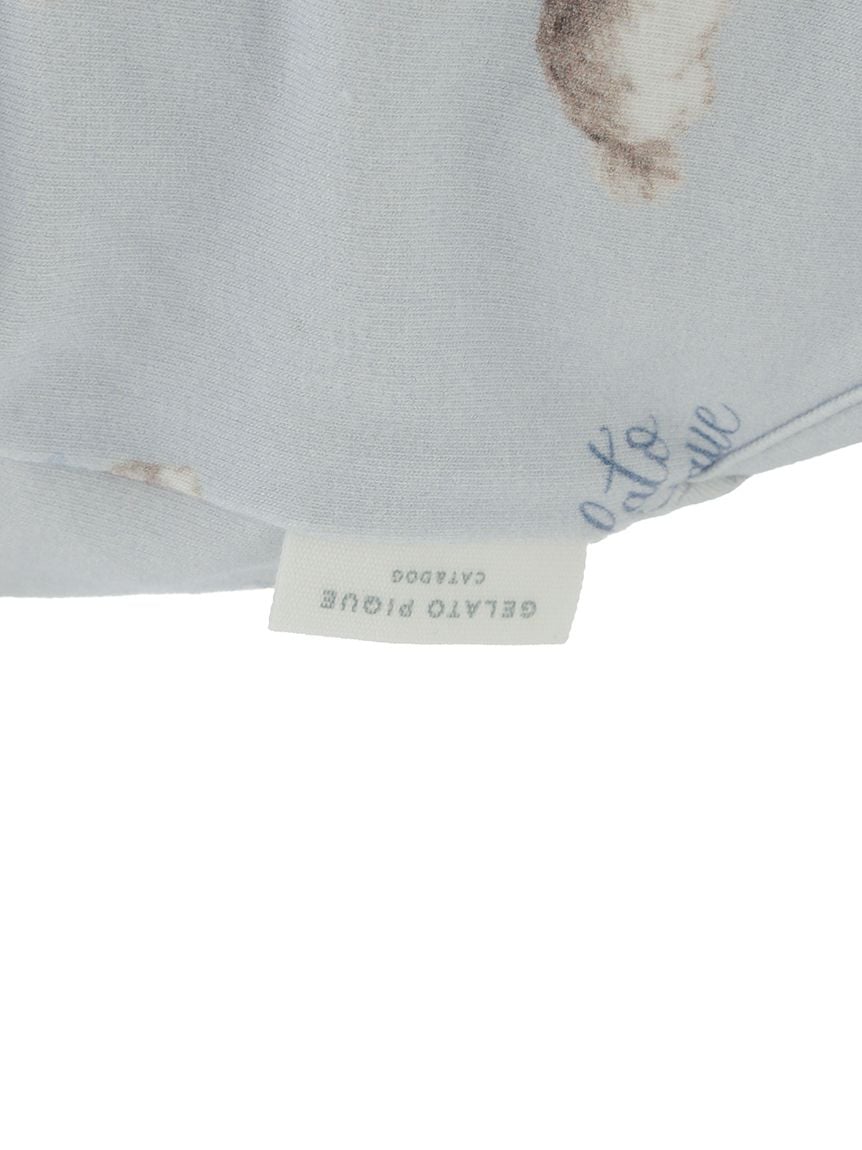 gelato pique（ジェラートピケ）【CAT&DOG】【販路限定商品】シーズー柄プルオーバー ｜全2色