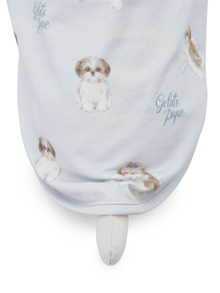 gelato pique（ジェラートピケ）【CAT&DOG】【販路限定商品】シーズー柄プルオーバー ｜全2色