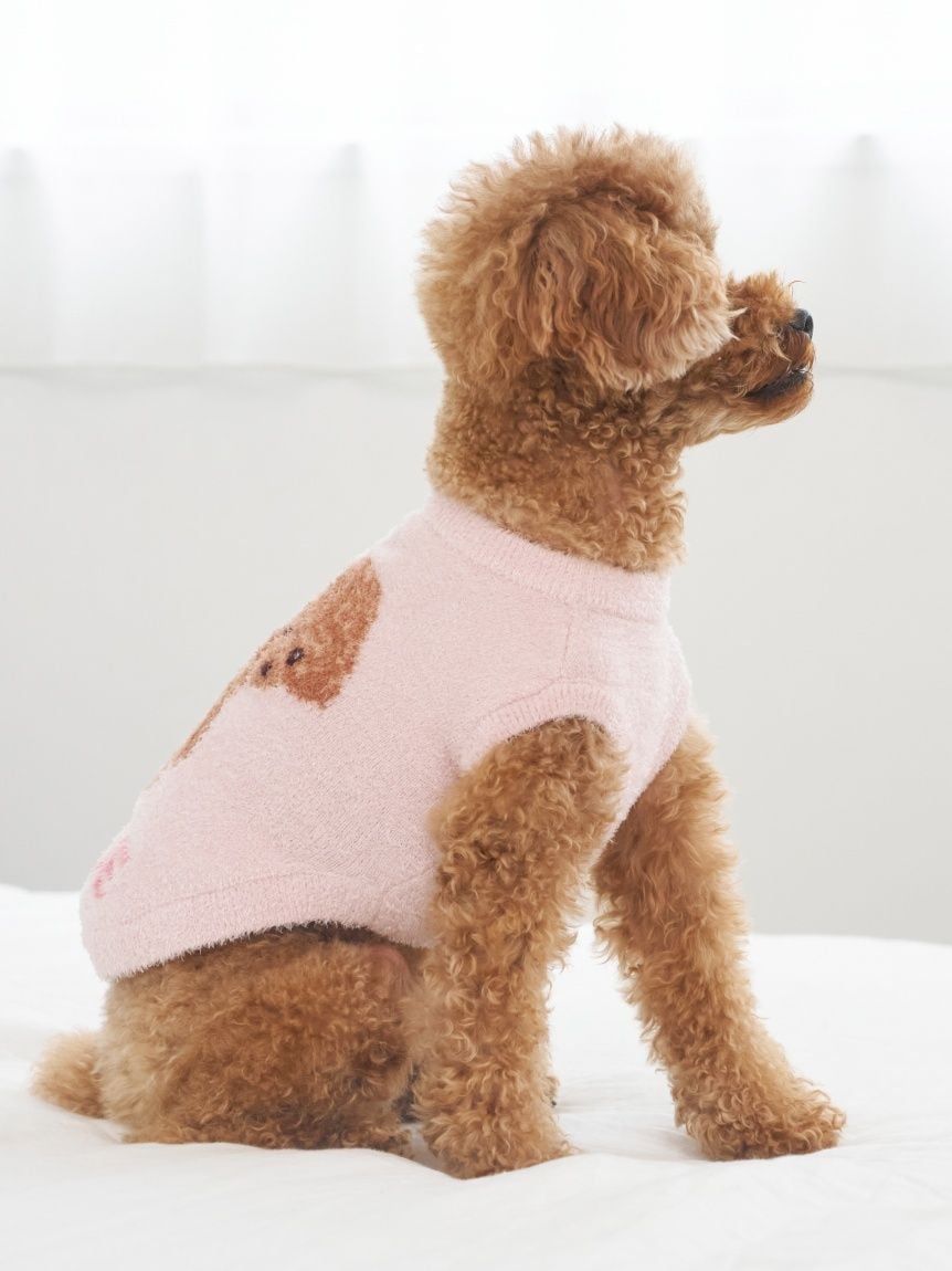 gelato pique（ジェラートピケ）【CAT&DOG】【販路限定商品】スムーズィートイプードル柄JQDプルオーバー｜全4色