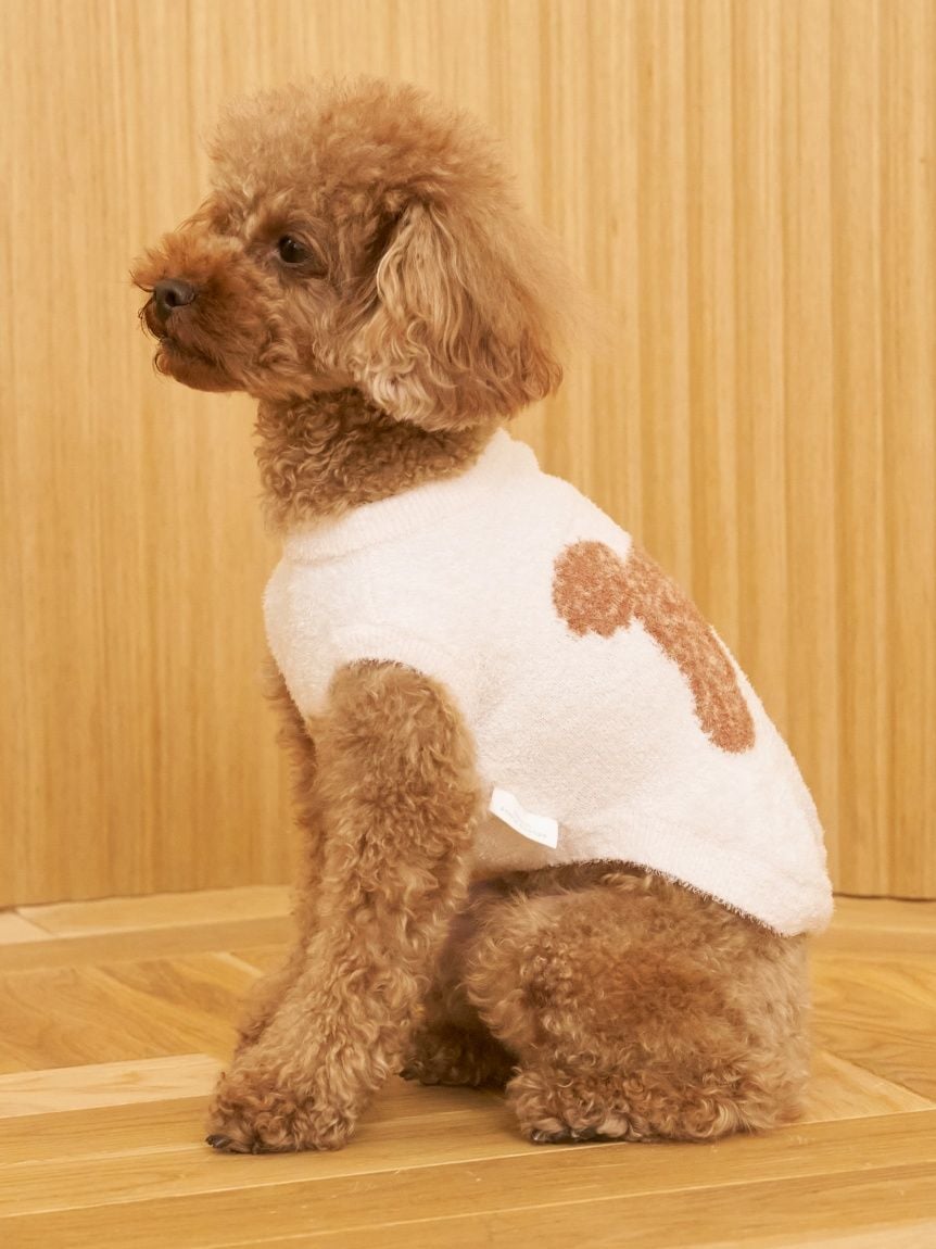 gelato pique（ジェラートピケ）【CAT&DOG】【販路限定商品】スムーズィートイプードル柄JQDプルオーバー｜全4色