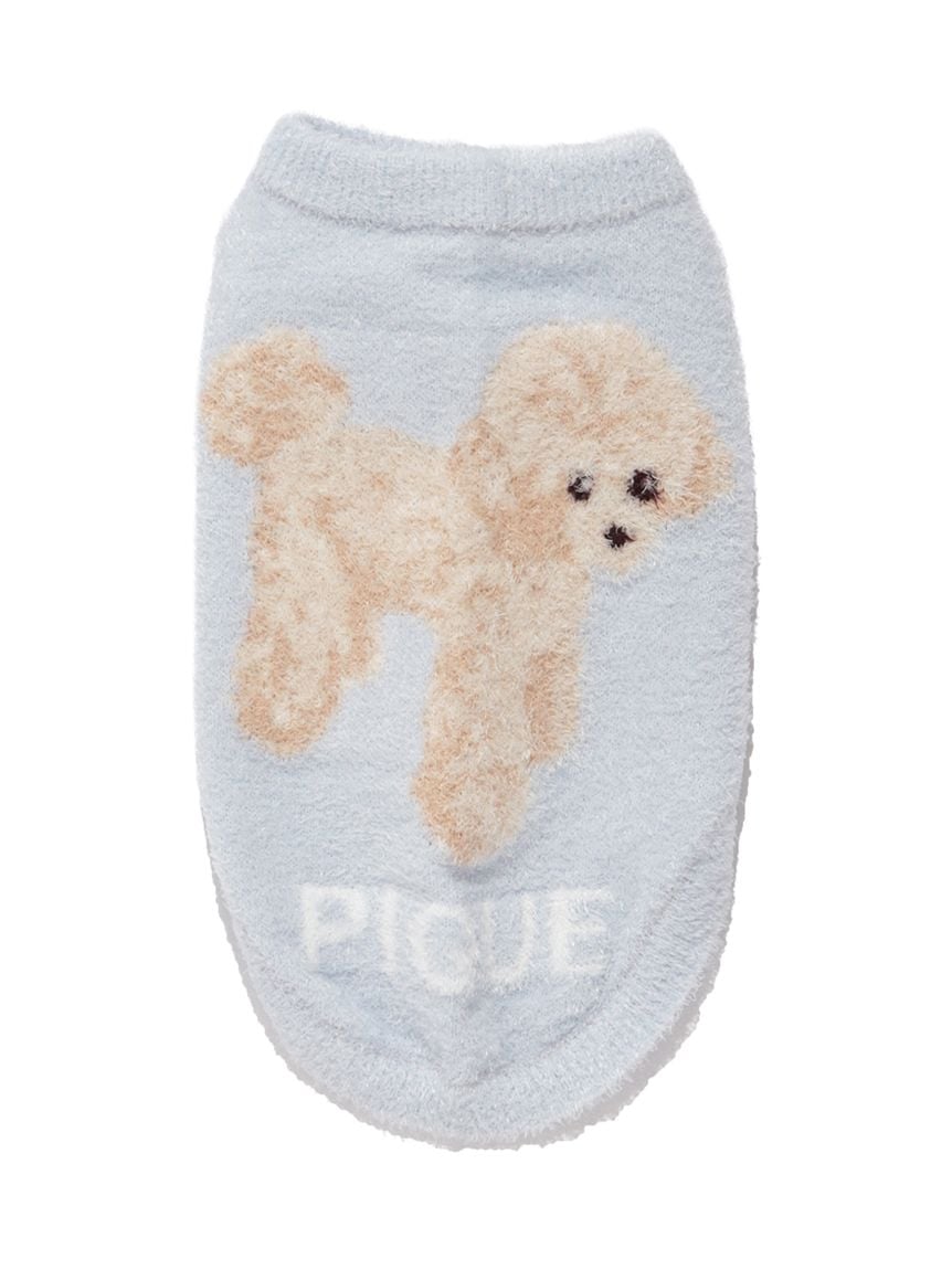gelato pique（ジェラートピケ）【CAT&DOG】【販路限定商品】スムーズィートイプードル柄JQDプルオーバー｜全4色