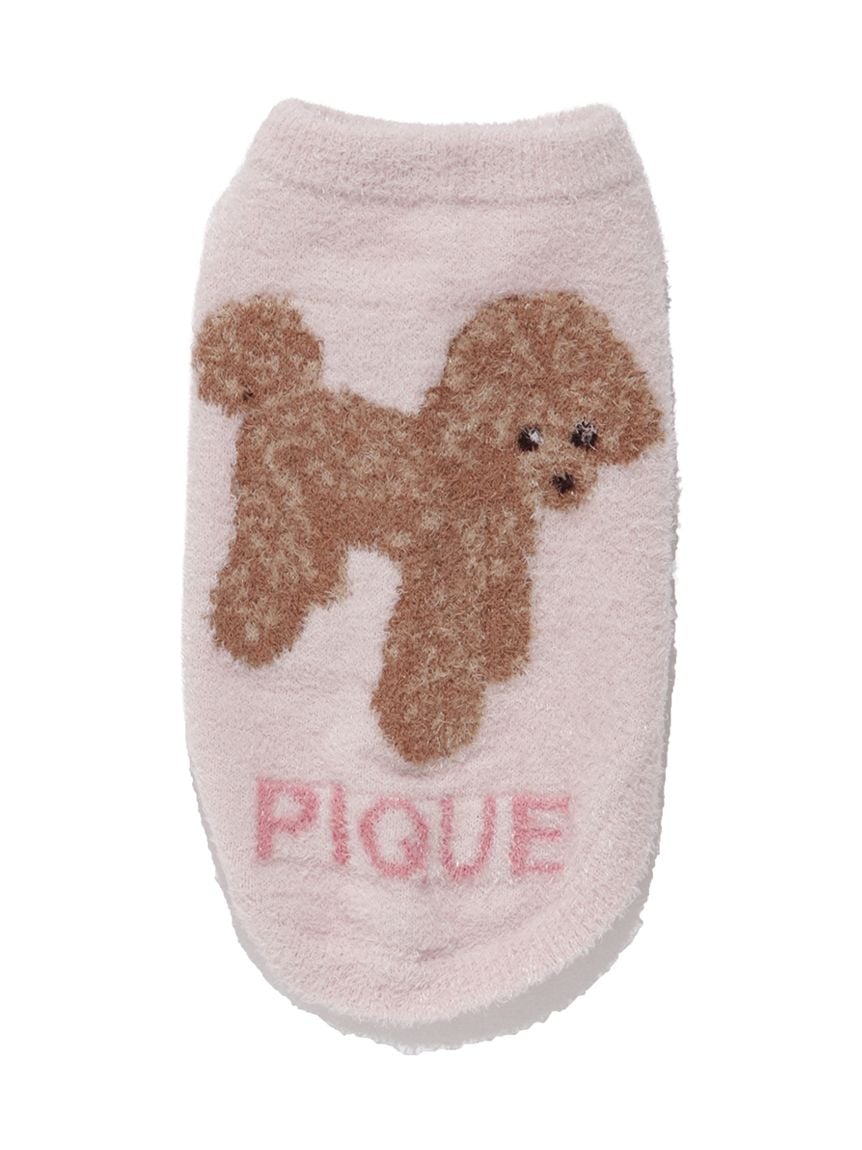 gelato pique（ジェラートピケ）【CAT&DOG】【販路限定商品】スムーズィートイプードル柄JQDプルオーバー｜全4色