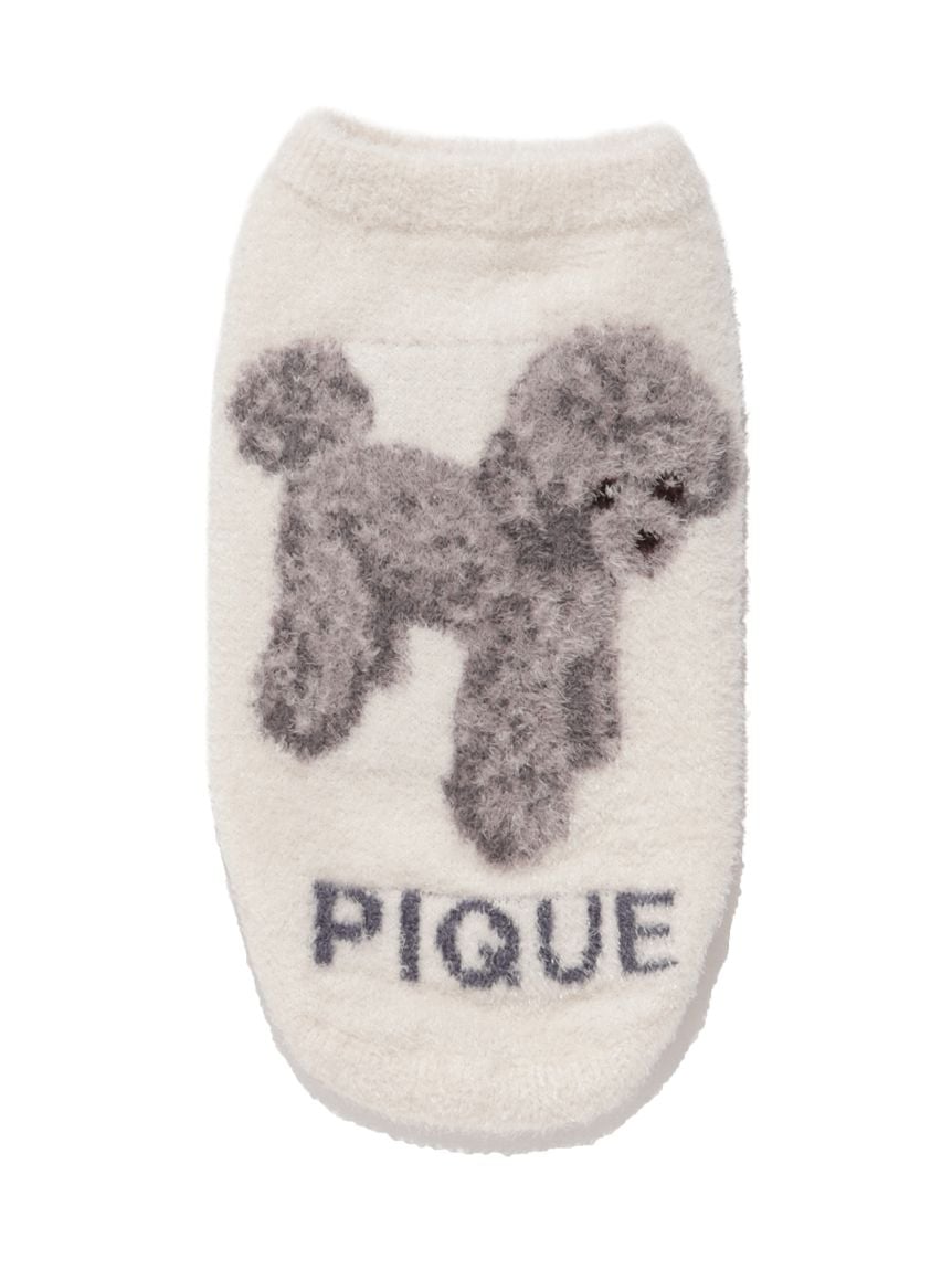 gelato pique（ジェラートピケ）【CAT&DOG】【販路限定商品】スムーズィートイプードル柄JQDプルオーバー｜全4色